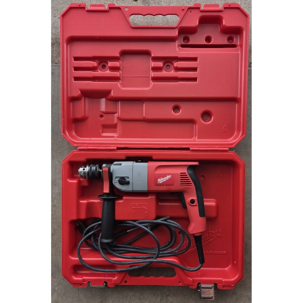 Milwaukee 1/2" Hammer Drill with Carrying Case (5378-21)